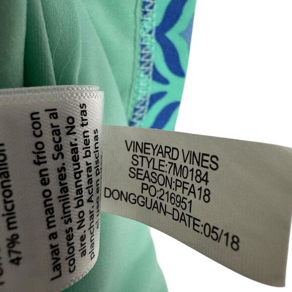 Vineyard Vines Girls Tankini Top size XS 6-8 - Picture 5 of 6